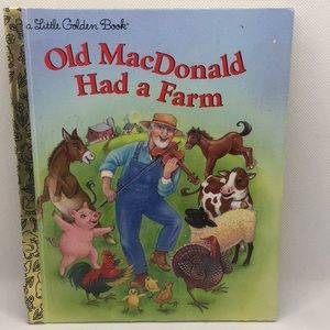 Old MacDonald Had A Farm A Little Golden Book Hardcover Kathi Ember